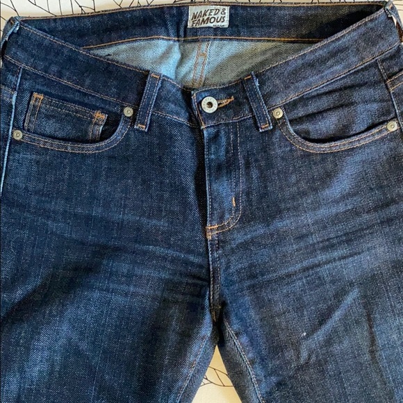 Naked and Famous Women’s Stretch Straight Selvedge - Picture 1 of 7